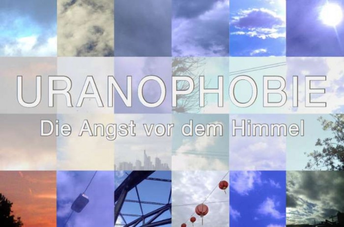 Titelbild zum Kurzfilm Uranophobie, die Angst vor dem Himmel. 2014, ein Film von Alicia-Eva Rost